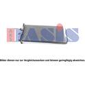 Wärmetauscher, Innenraumheizung AKS DASIS - 409012N