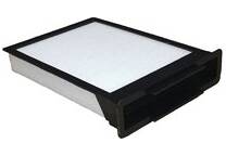 Filter, kupéventilation