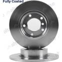 Brake disc set (2) ALTE AUTOMOTIVE - 128537FCAL
