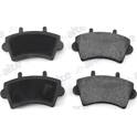 Front brake pad set ALTE AUTOMOTIVE - 137815AAL