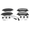 Front brake pad set ALTE AUTOMOTIVE - 138050DAL