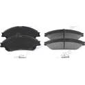 Front brake pad set ALTE AUTOMOTIVE - 138235BAL