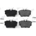 Rear brake pad set ALTE AUTOMOTIVE - 137828BAL