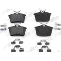 Rear brake pad set ALTE AUTOMOTIVE - 137849AAL