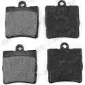 Rear brake pad set ALTE AUTOMOTIVE - 138043AAL