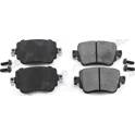 Rear brake pad set ALTE AUTOMOTIVE - 138096BAL