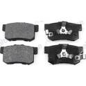 Rear brake pad set ALTE AUTOMOTIVE - 138257AAL