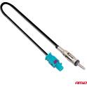 Adaptateur antenne fakra din 5a 12v  AMIO - 04443
