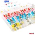 100pcs Solderable Heat Shrink Connector Kit AMIO - 03034