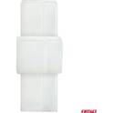 Plug and socket with triple connector AMIO - 03513