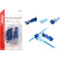 Conector rápido tipo T de 0,75-2,5 mm² 15 A 5 unidades AMIO - 02344