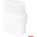 Enchufe y toma de corriente con conector séxtuple AMIO - 03515