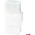 Spina e presa con connettore quadruplo AMIO - 03514