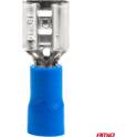 Blaue Flachklemmen für weibliche Anschlüsse, 7,4 mm², 1,52,5 mm², 15 A, 10 Stück AMIO - 03067