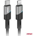 USB-C-auf-Lightning-Kabel 20 W 100 cm AMIO - 03928