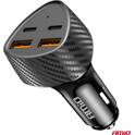 50-Watt-Autoladegerät mit 2 USB-A- und 2 USB-C-Anschlüssen AMIO - 04284