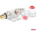 Porte-fusible agu en verre max 500a  AMIO - 03508