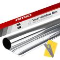 Lámina solar plateada oscura al 15%, 75x300cm para ventanas AMIO - 01659AM