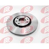 Jeu de 2 disques de frein AP - C1007V