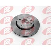 Brake disc set (2) AP - C1004V