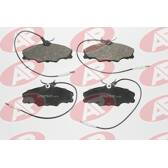 Front brake pad set AP - 05P619