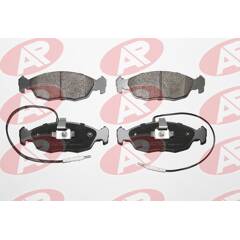 Jeu de 4 plaquettes de frein avant AP - 05P450