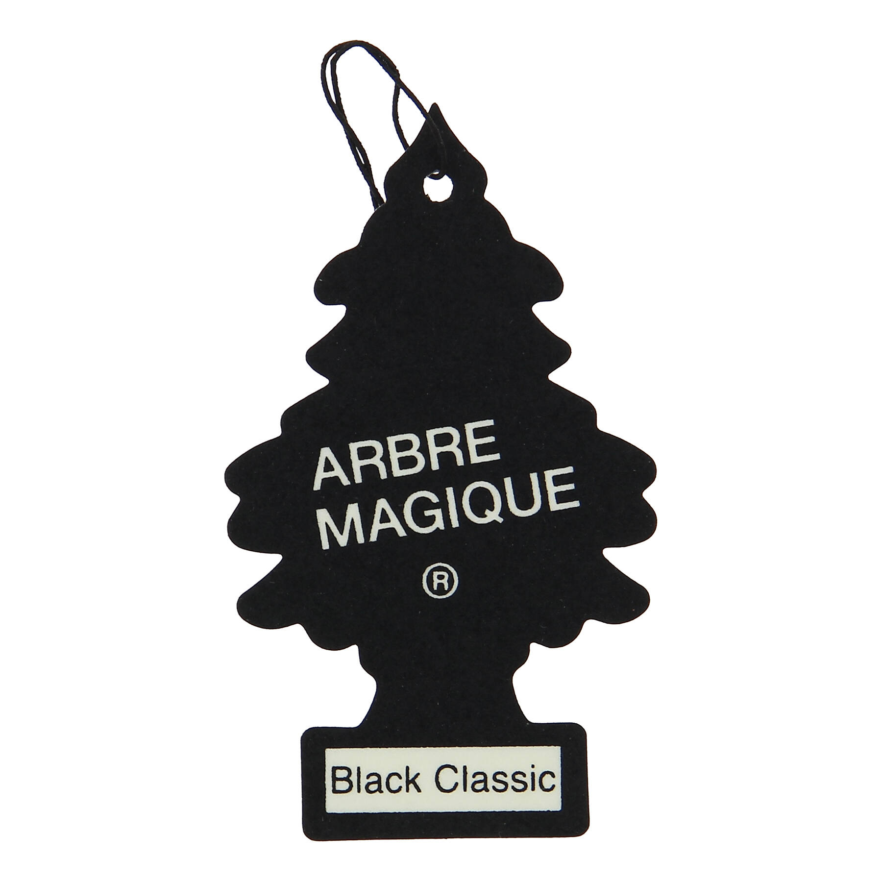 Black classic car deodorizer