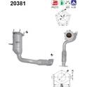 Catalizzatore marmitta catalitica AS - 20381