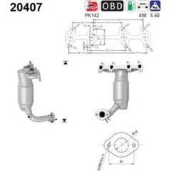 Catalyseur AS - 20407