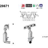 Catalyseur AS - 28671