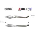 Catalytic Converter AS - 28570D