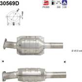 Catalytic Converter AS - 30569D