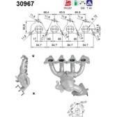 Catalytic Converter AS - 30967