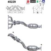 Catalytic Converter AS - 45229