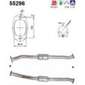 Catalytic Converter AS - 55296