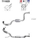 Catalytic Converter AS - 71182D