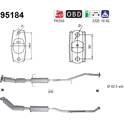 Catalytic Converter AS - 95184