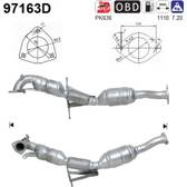 Catalytic Converter AS - 97163D
