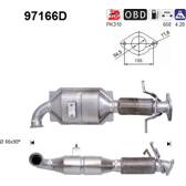Catalytic Converter AS - 97166D
