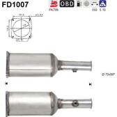 Diesel particulate filter AS - FD1007