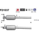 Diesel particulate filter AS - FD1037