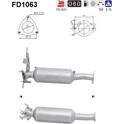 Diesel particulate filter AS - FD1063