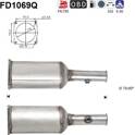 Diesel particulate filter AS - FD1069Q