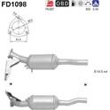 Diesel particulate filter AS - FD1098