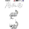 Diesel particulate filter AS - FD5073