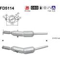 Diesel particulate filter AS - FD5114