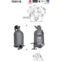 Diesel particulate filter AS - FD5118