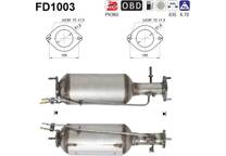 Filtro antiparticolato / particellare, Impianto gas scarico