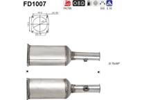 Filtro antiparticolato / particellare, Impianto gas scarico