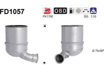 Filtro antiparticolato / particellare, Impianto gas scarico